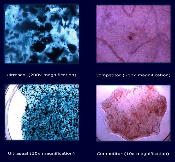 Ultraseal and Competitors Comparison